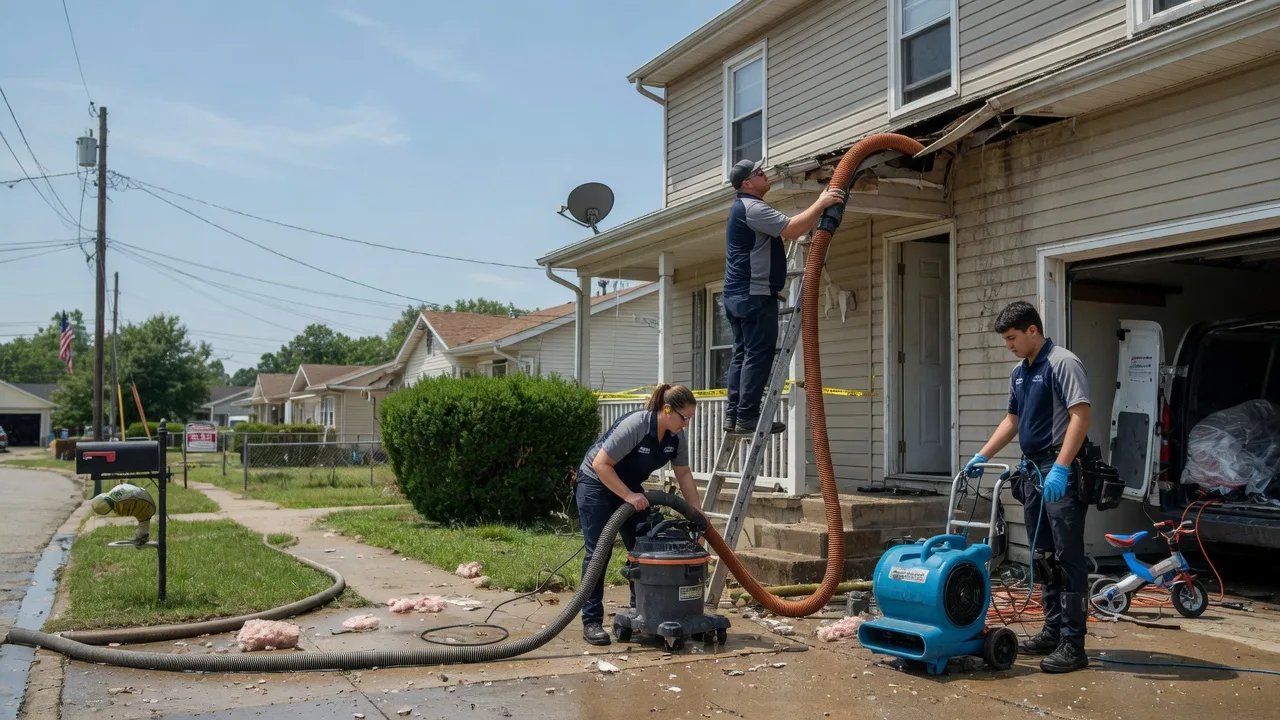 Water Damage Restoration in Colona, IL near me